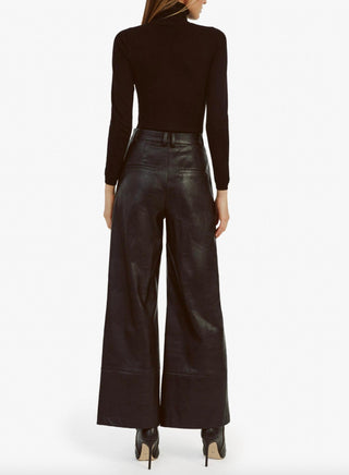Bardot - Marlowe PU Wide Leg Pant
