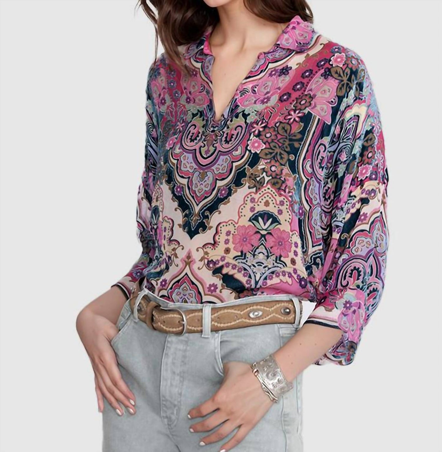 Johnny Was - Marlow Blouse Burnout