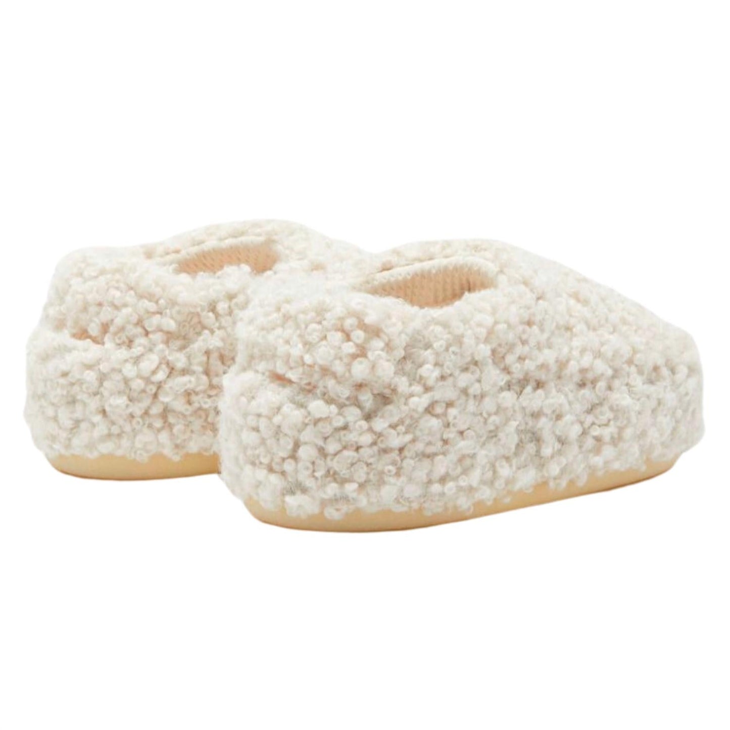 Moon Boot - Faux-Fur Curly Slippers