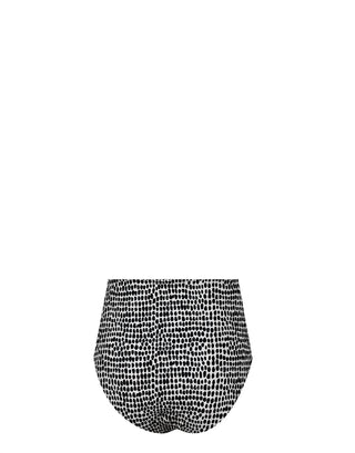 Lia Sahara - Women's Reversible Compression High Waist Bikini Bottom