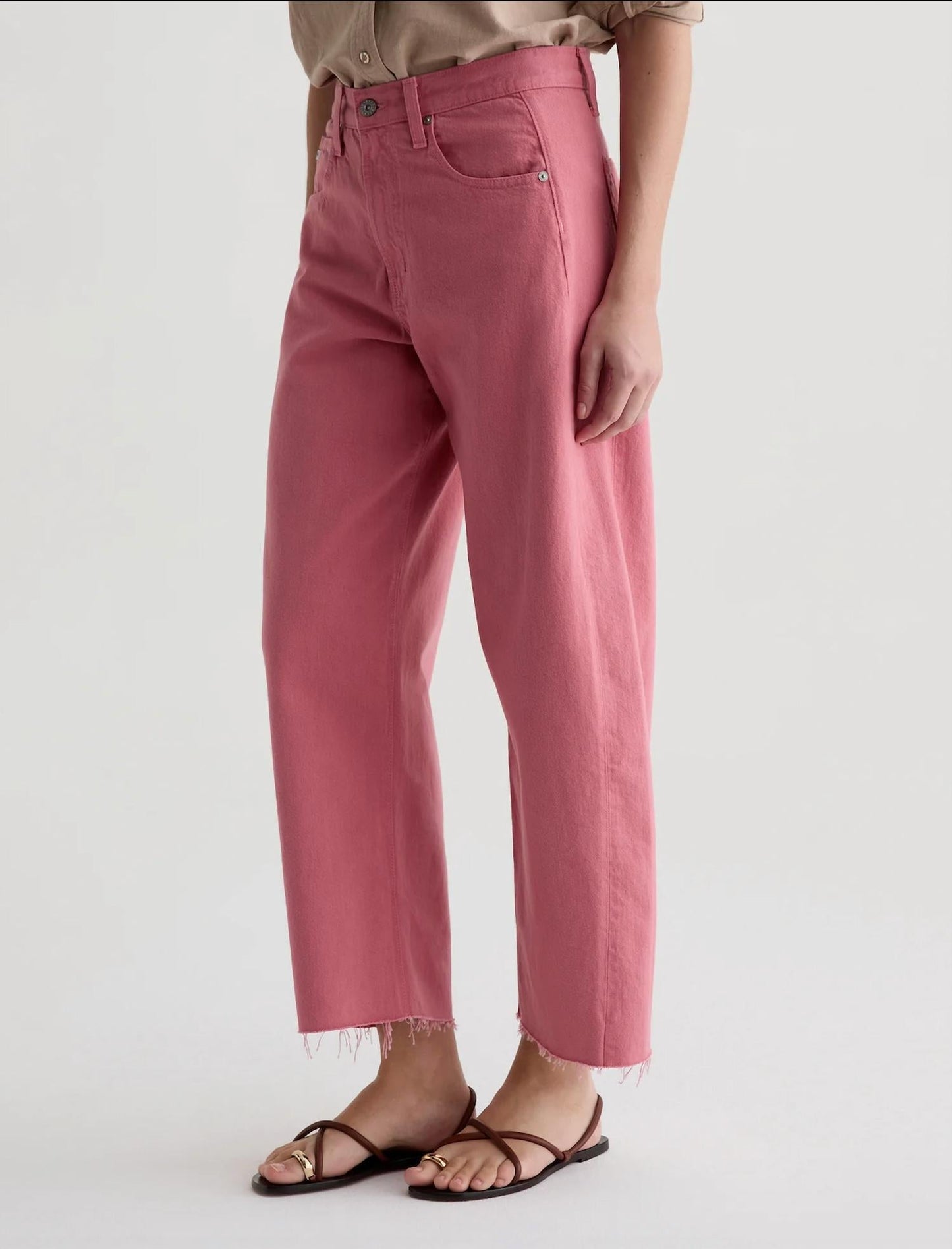 Ag Jeans - Hattie High Rise Barrel Crop Jean