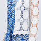 Paparazzi - Crochet Floral Pattern Crop Cardigan
