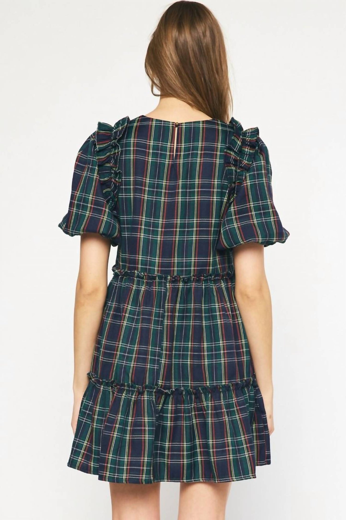 Entro - Jinny Plaid Dress