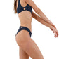 Malai - Women's Textured Wave Neo Paramount Bottom Bikini
