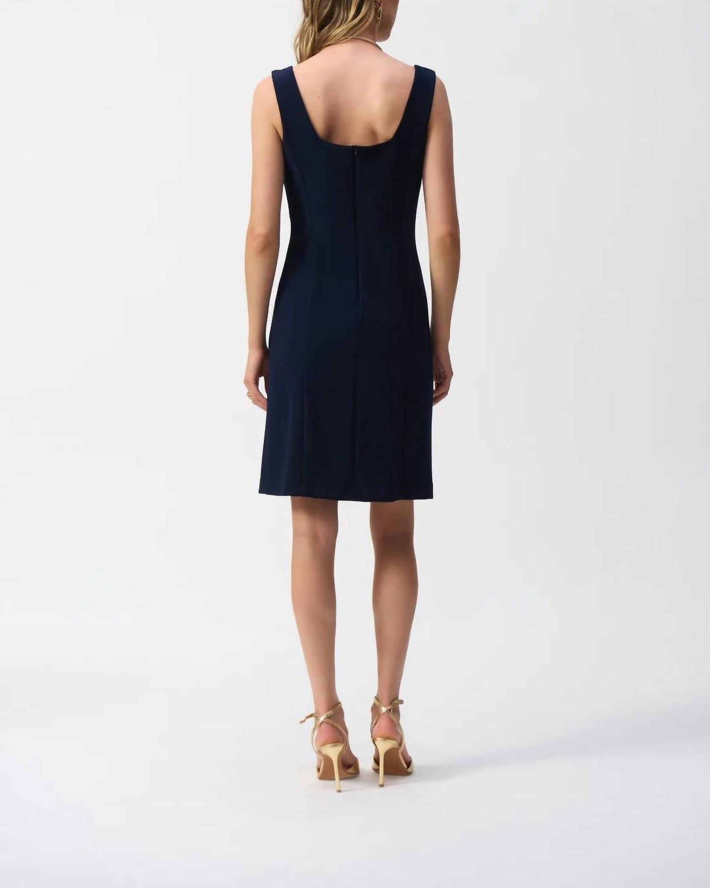 Joseph Ribkoff - Square Neck Sleeveless Sheath Dress