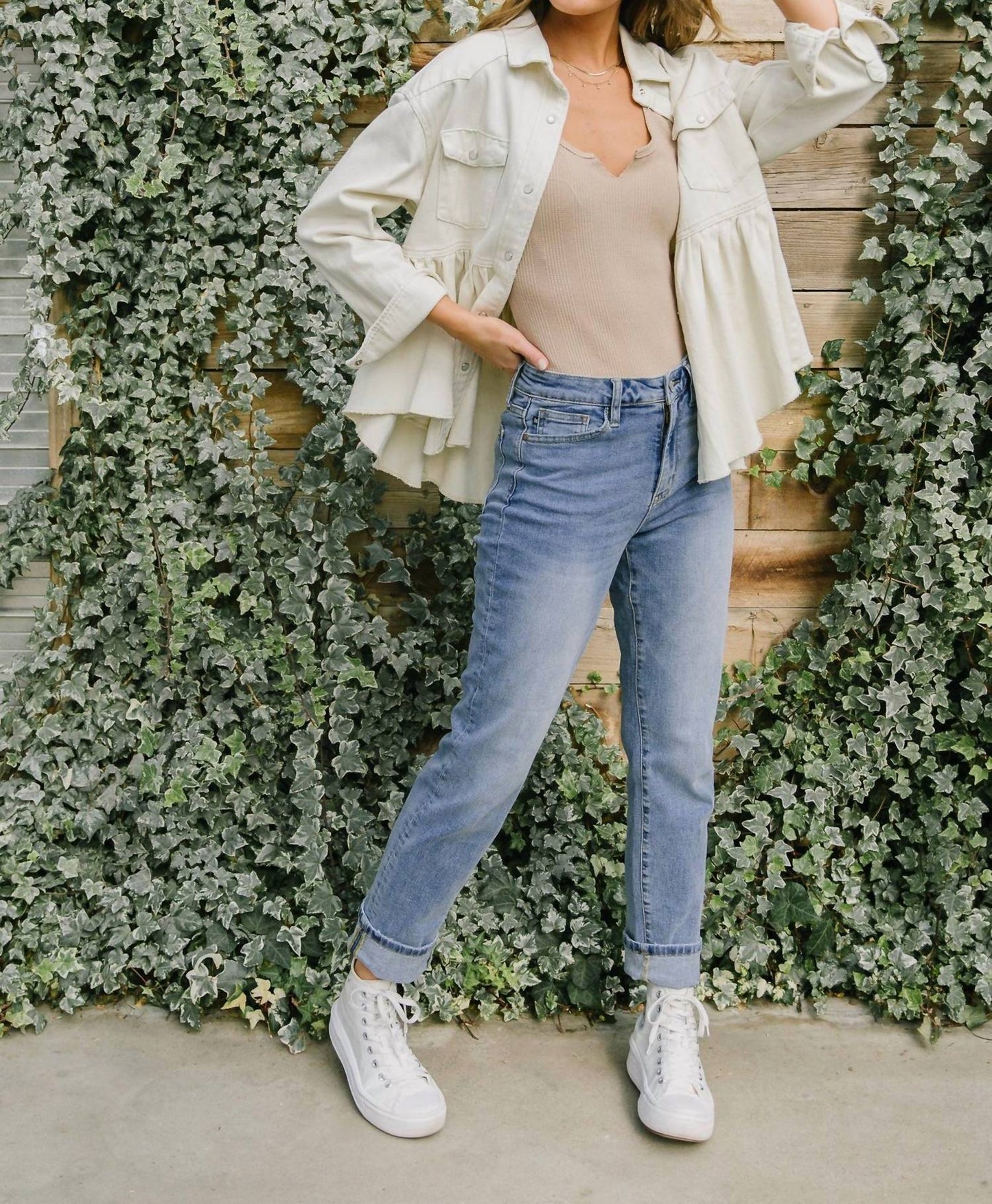 Judy Blue - High Waist Boyfriend Jeans