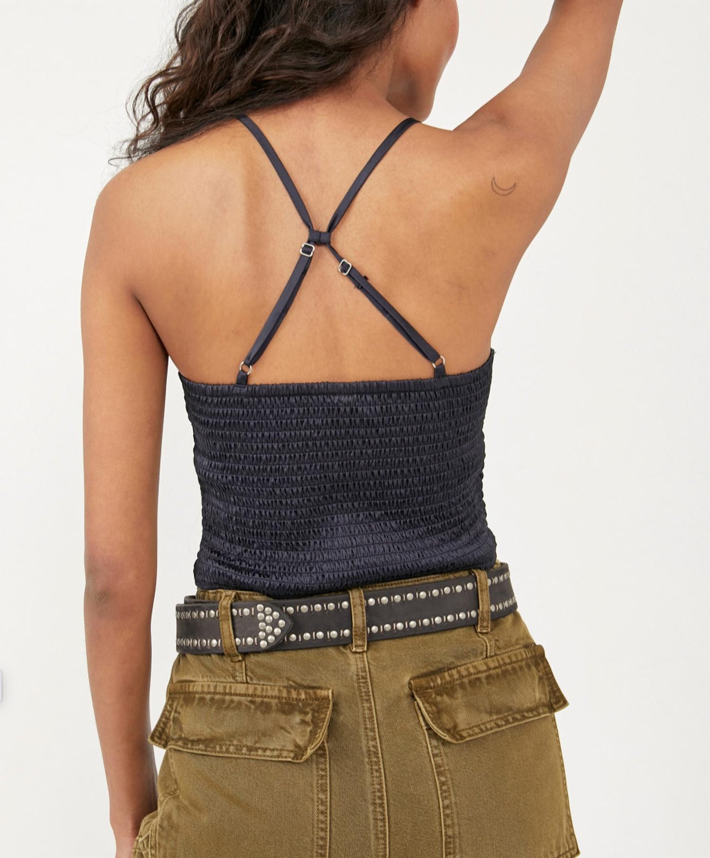 Free People - Smocked Racerback Tank Top