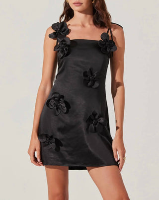 Astr - Cerelia 3d Floral Mini Dress