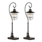 Landen 33" Contemporary Metal Task Lamp in Oil Rubbed Bronze - Set of 2