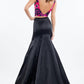 Rachel Allan - Two-piece Mikado Mermaid Gown