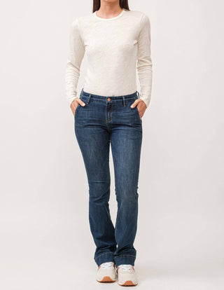 Dear John Denim - Jaxtyn Bootcut Mid Rise Jeans