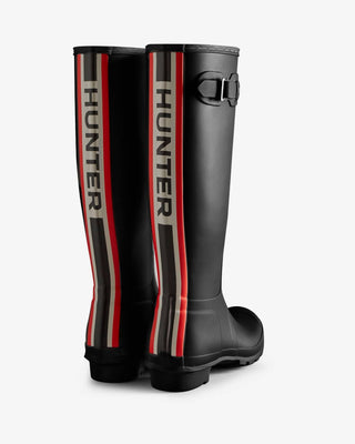Hunter - Women's Original Tall Tri-colour Logo Backstrap Boot