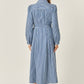 2.7 August Apparel - Eloise Striped Dress