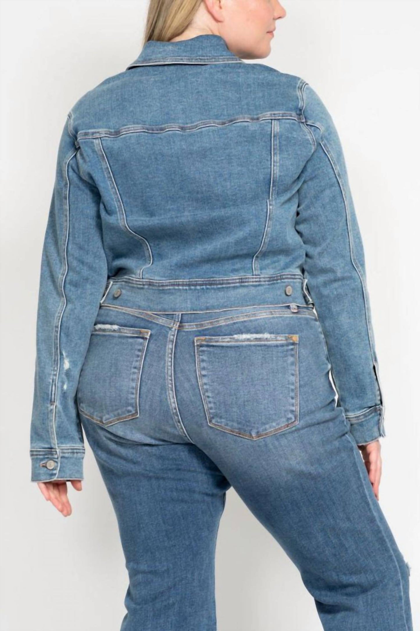 Judy Blue - Classic Denim Jacket - Plus