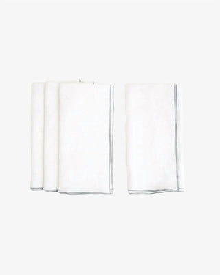 Borrowed Blu - Stone Washed Linen Napkins Set Of 4