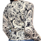 Autumn Cashmere - Rose Print Crew Sweater