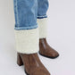 Judy Blue - Sherpa Cuffed Jeans