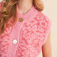 &Merci - Leopard Crewneck Vest