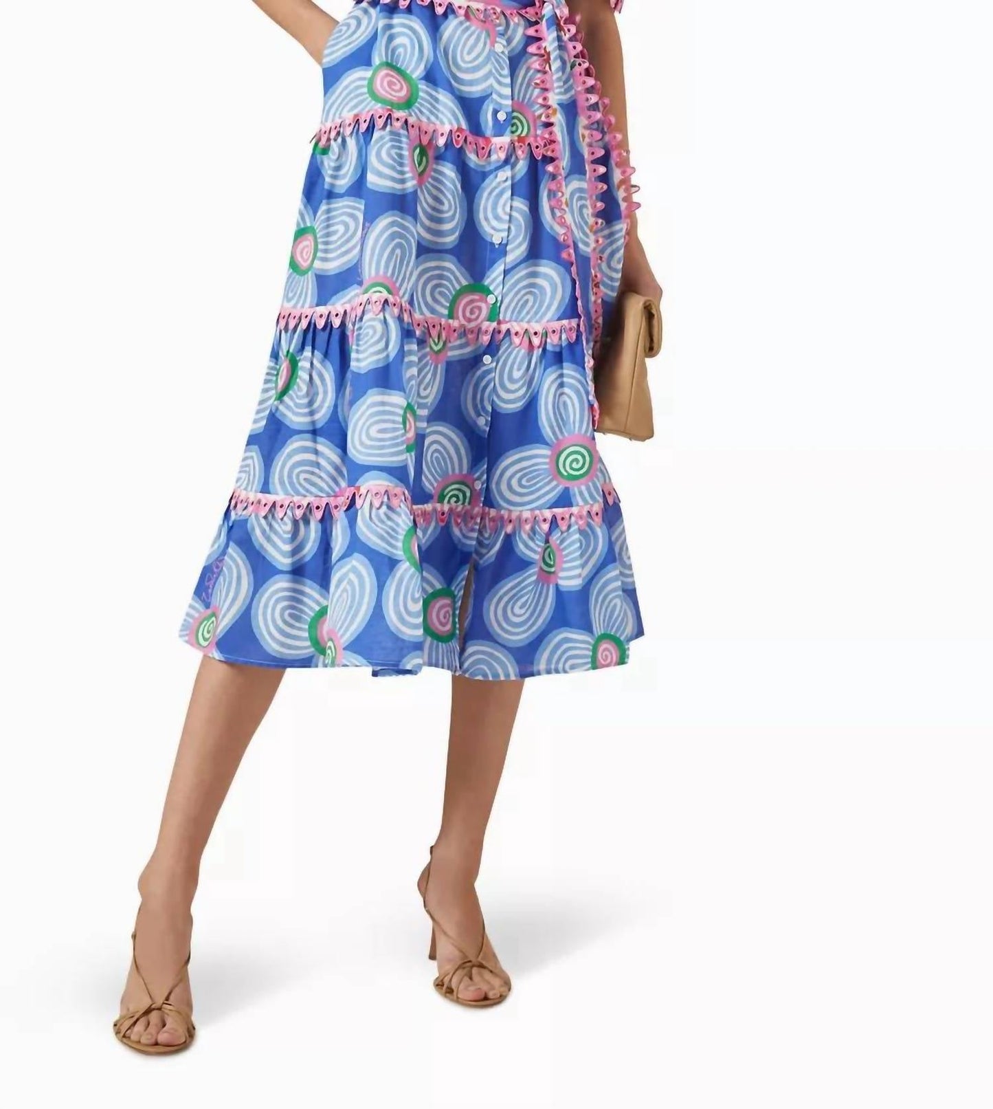 Celia B - Lottie Printed Midi Dress