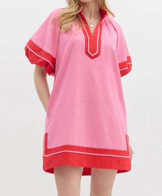 Entro - Rose Beach Mini Dress