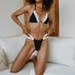 Gigizara - Lunar Petal V-Cut Bikini Bottom Night Flower Elegance