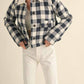 Mable - Gingham Plaid Jacket