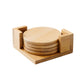 Creative Gifts International - Bamboo Wood Coaster Set