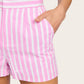 Generation Love - Theo Wide Stripe Shorts