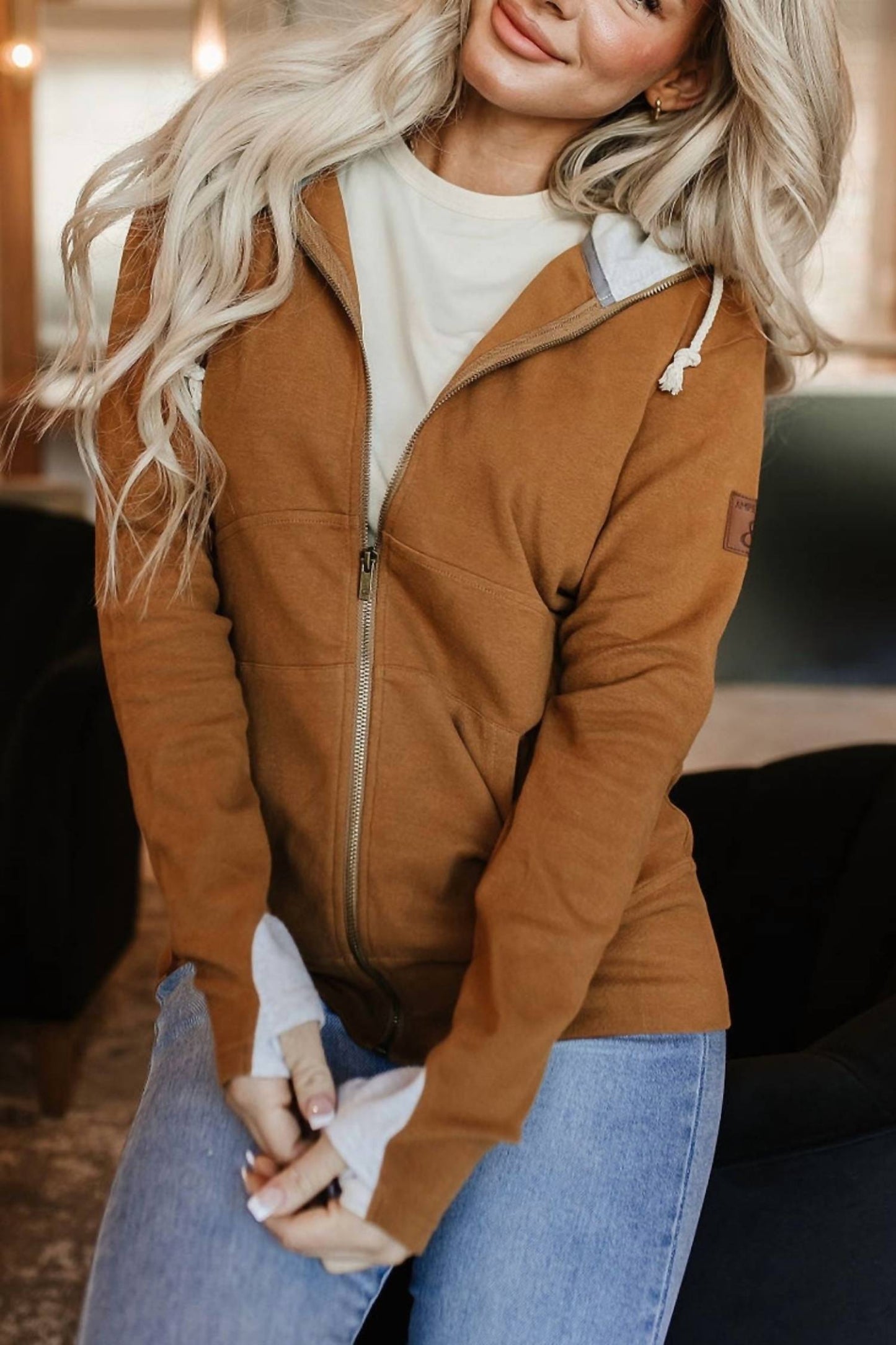 Ampersand Ave - Women's Hey Boo Hey Sweatshirt