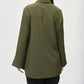 Joseph Ribkoff - Woven Button-Down Blouse With Pockets