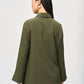 Joseph Ribkoff - Woven Button-Down Blouse With Pockets