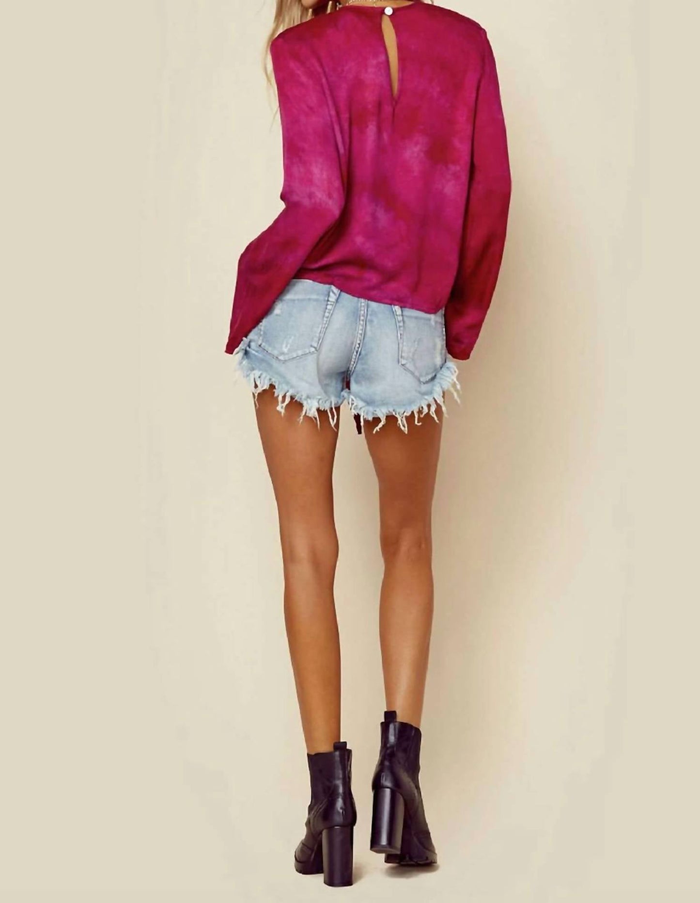 Blue Life - Kloss Tie Dye Long Sleeve Top