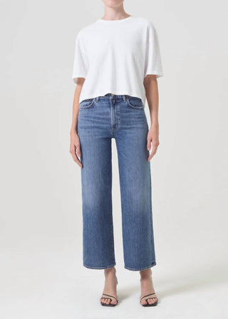 Agolde - Harper High Rise Wide Leg Crop Jeans