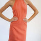 Lna - Bib Halter Midi Dress