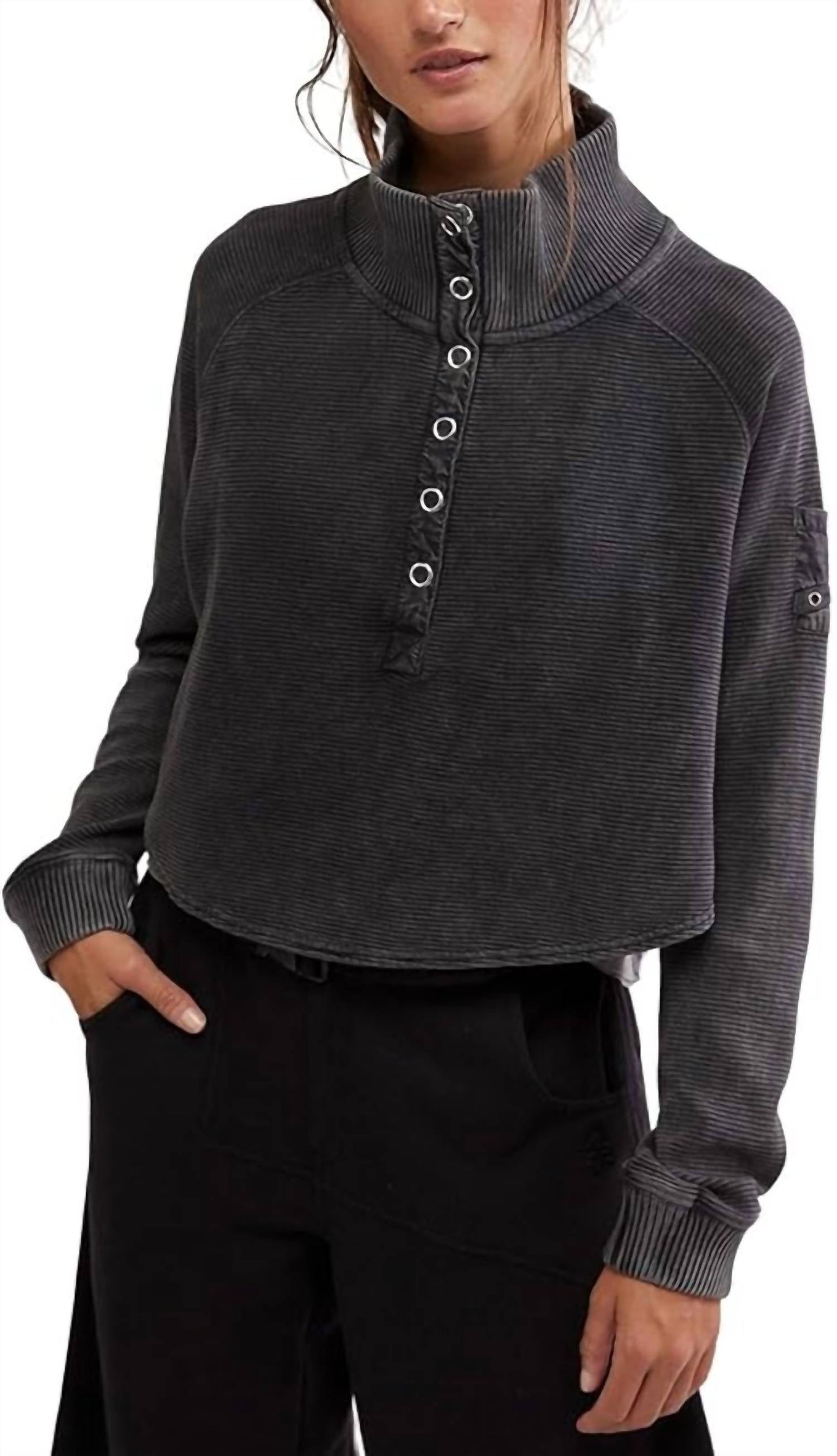 Free People - So Fly Henley Layer Jacket