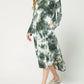 Entro - Tie Dye Ribbed Pocket Dress