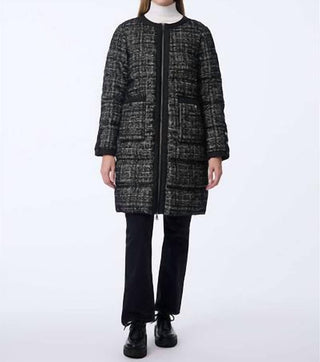 Bernardo - TWEED ZIP COAT