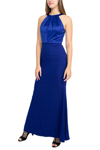 Adrianna Papell - Halter Neck Sleeveless Dress