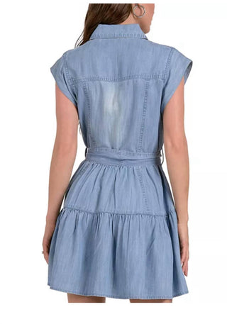 Elan - Women's Collared Mini Dress