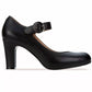 Andrea - Women's Leather Heels With Ankle Strap