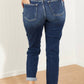 Judy Blue - High Waist Distressed Boyfriend Jeans