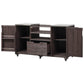 K&K 66.5' Outdoor Kitchen Island for Big Green Egg Grills