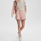 Varley - Faustine Button Stripe Neck Polo