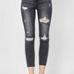 Risen - Olivia High Rise Distressed Skinny Jeans