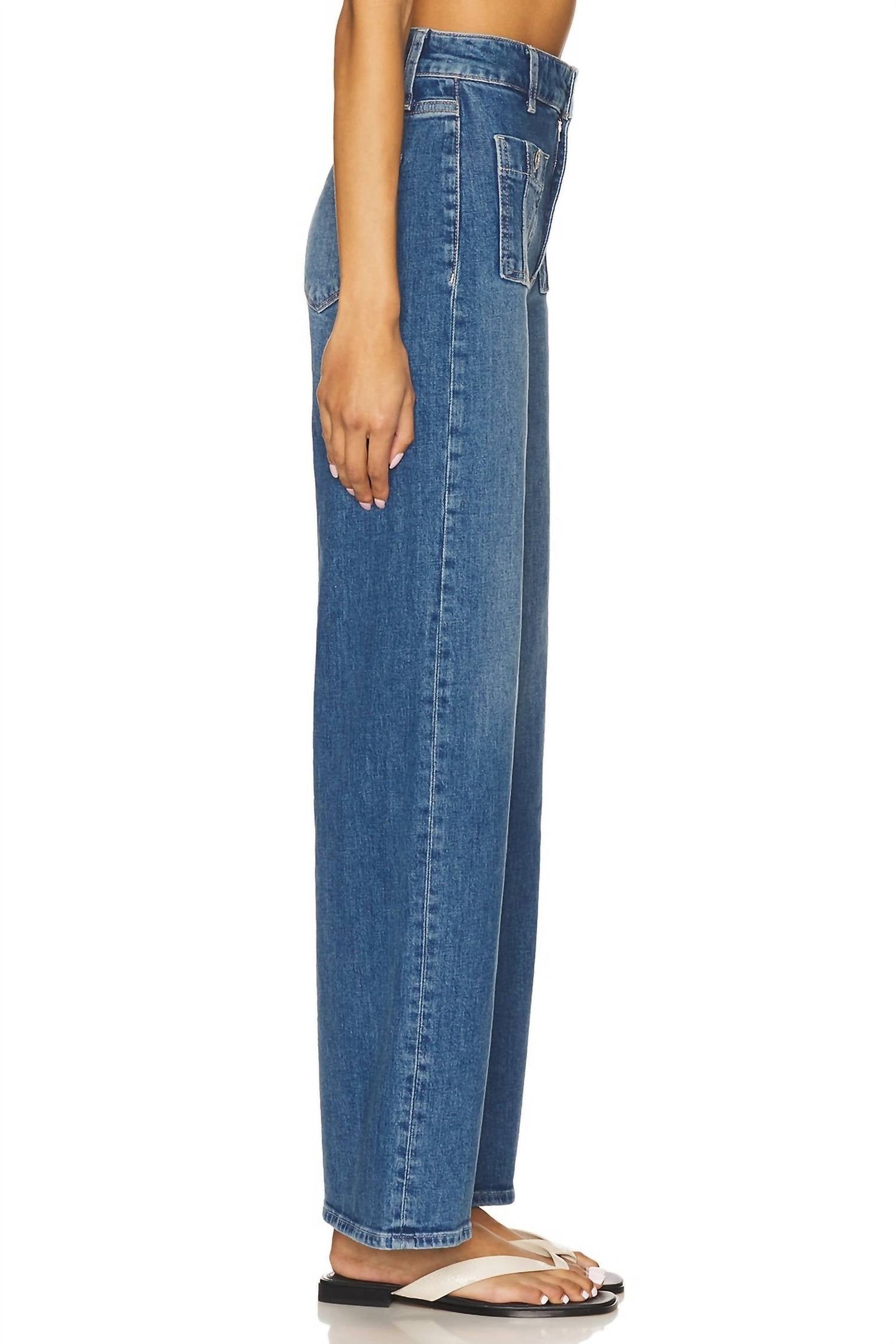 Paige - Anessa 31" With Seamed Patch Pockets Jean