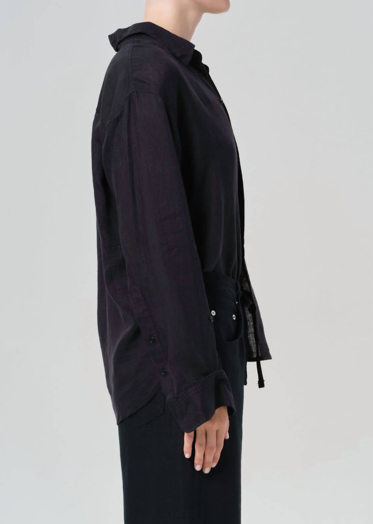 Citizens Of Humanity - Kayla Shrunken Linen Shirt