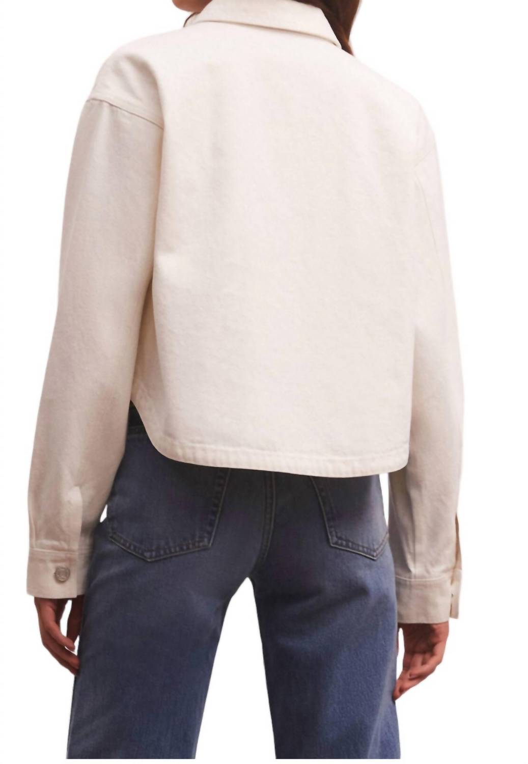 Z Supply - All Day Cropped Denim Jacket