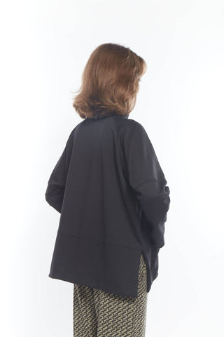 Matthildur - Tracery Mock Neck Jacket