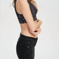Wishlist - Scalloped Lace V Neck Padded Bralette