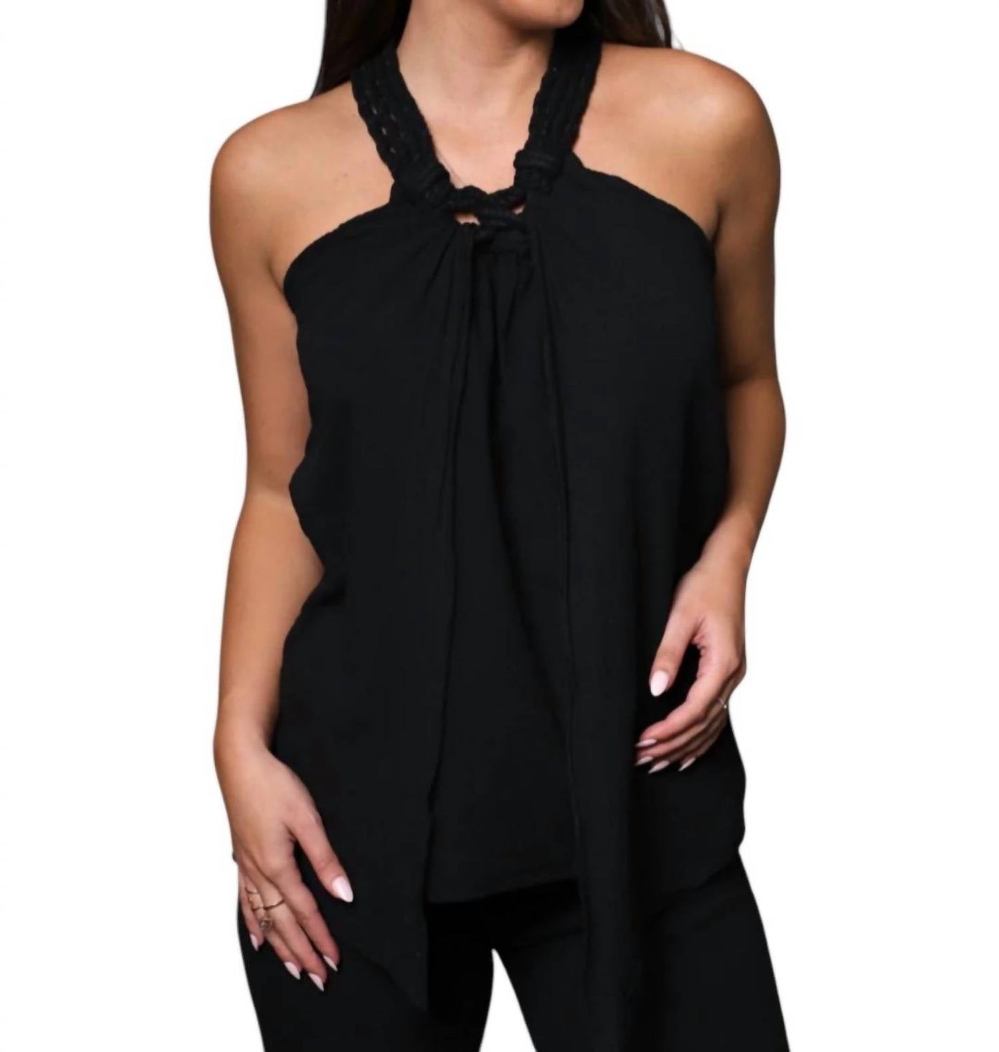 Pine Apparel - Rope Neck Halter Top